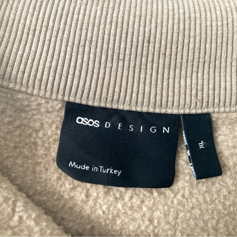 ASOS Mens Cream Long-Sleeve Shirt (XL) - Picture 2 of 7